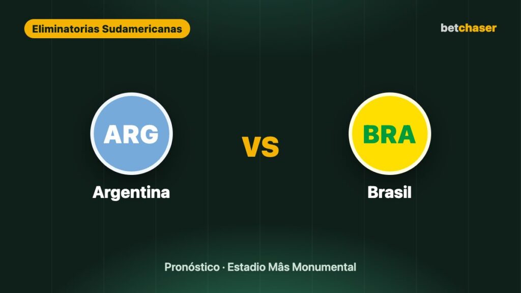 Argentina vs Brasil: pronóstico, cuotas y previa