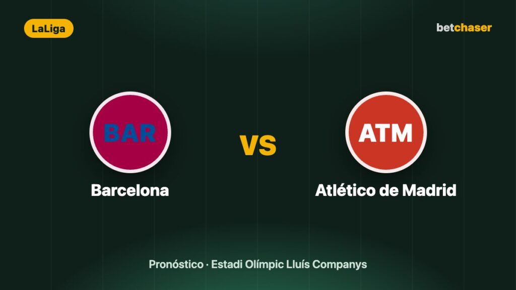 Barcelona vs Atlético de Madrid: pronóstico, cuotas y previa