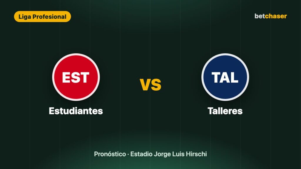 Estudiantes vs Talleres: pronóstico, cuotas y previa