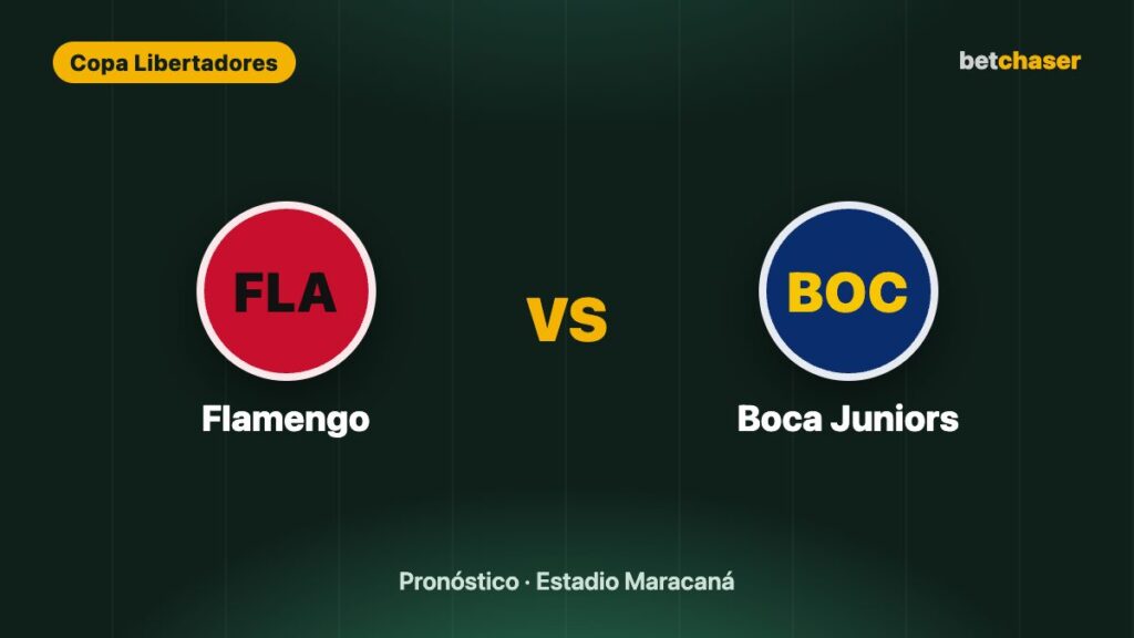 Flamengo vs Boca Juniors: pronóstico, cuotas y previa