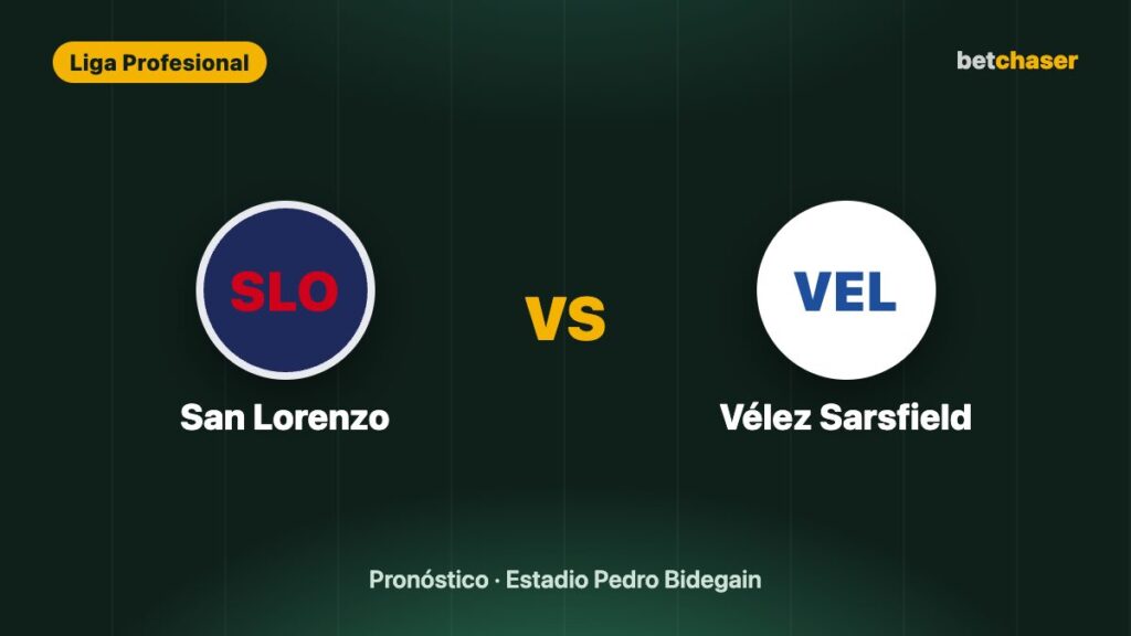 San Lorenzo vs Vélez Sarsfield: pronóstico, cuotas y previa